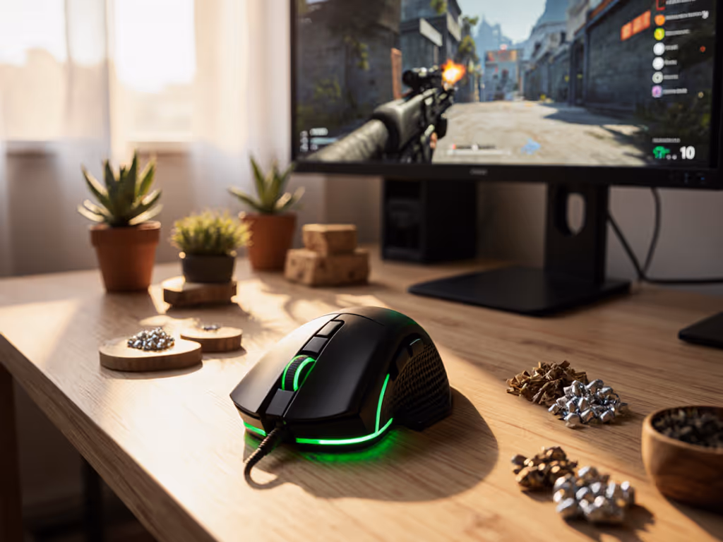 Sustainable Gaming Mouse: Recycled Materials, Real Performance